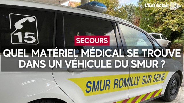 Quel matériel trouve-t-on dans un véhicule du Smur (Structure mobile d’urgence et de réanimation) ?