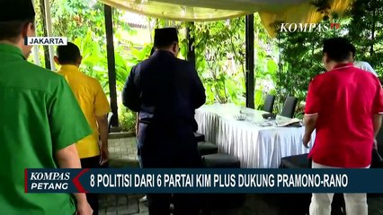 Mengaku Tidak Disuruh Partai, 8 Politisi dari 6 Partai KIM Plus Beri Dukungan untuk Pramono-Rano