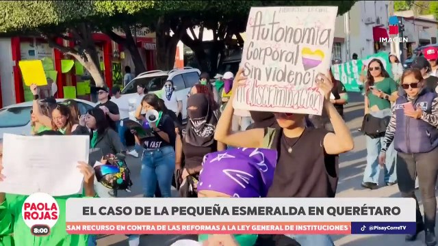 La Fiscalía de Querétaro desiste de la acusación contra Esmeralda