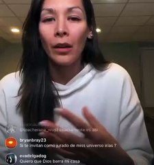 ¡Dayana Mendoza se niega al Miss Universo!