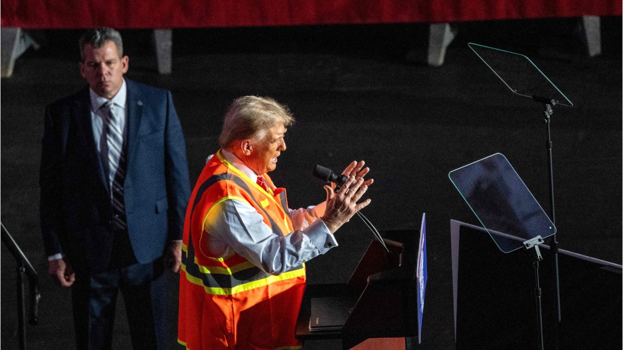 Nach Kampf mit Müllwagentür: Donald Trump hält Pressekonferenz nach Bidens Ausraster