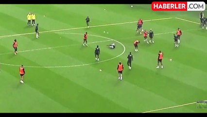 Fenerbahçeli futbolcu Jose Mourinho'yu sakatladı