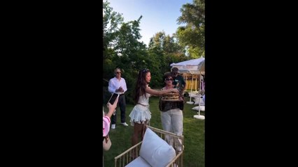 El lujoso festejo de cumpleaños que le preparó Duki a Emilia Mernes
