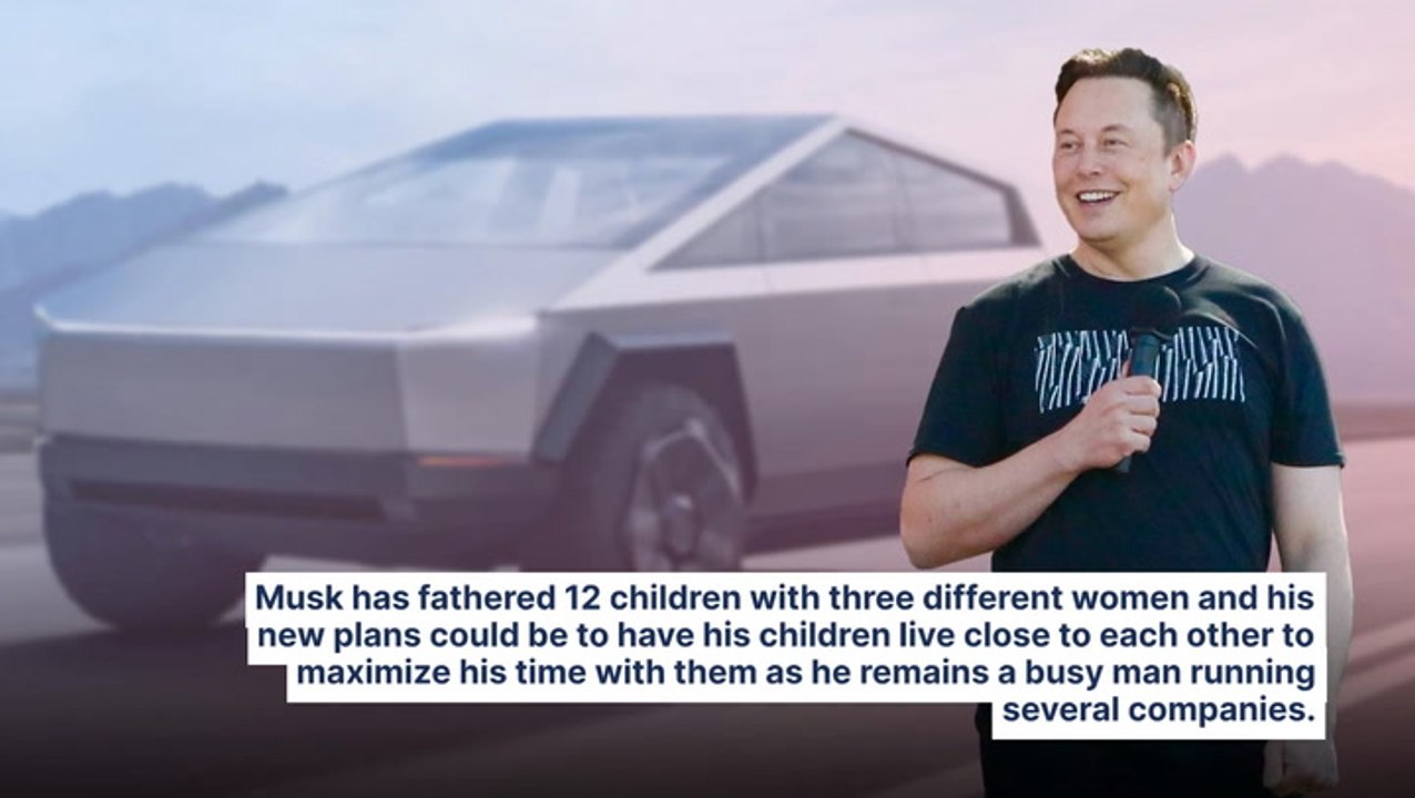 Elon Musk Want His 11 Kids, Their Mothers To Live In Secret Compound He Bought, New Report Says