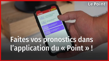 « Le Point » lance « Pronostics » sur son application
