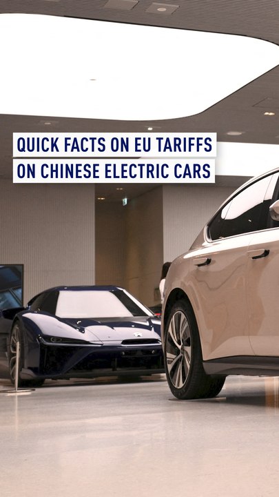 What are the new EU tariffs on electric vehicles?