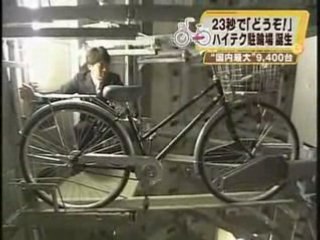 Nouveau parking à Velo à Tokyo