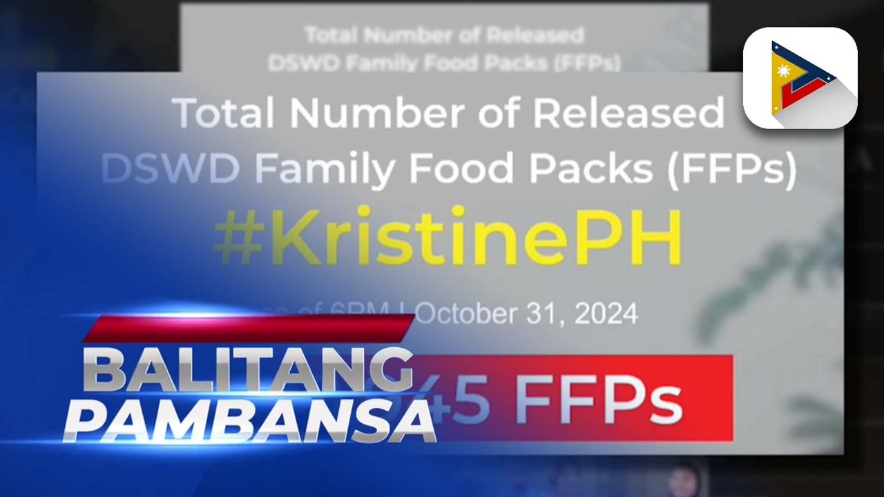 DSWD releases nearly 900-K family food packs thus far