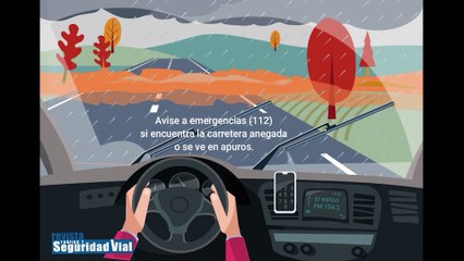 Las recomendaciones de la DGT ante una riada