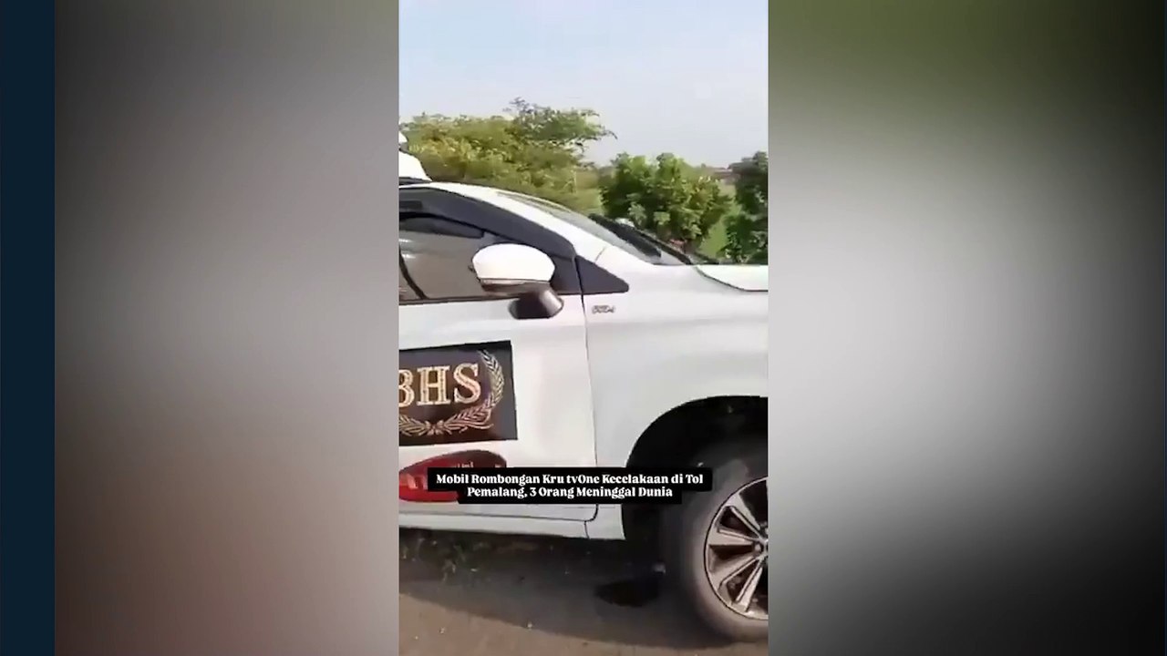 Kecelakaan Mobil TV One di Tol Pemalang, Dua Orang Luka, Tiga Tewas