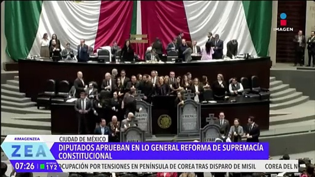 Diputados aprueban en lo general la reforma de supremacía constitucional
