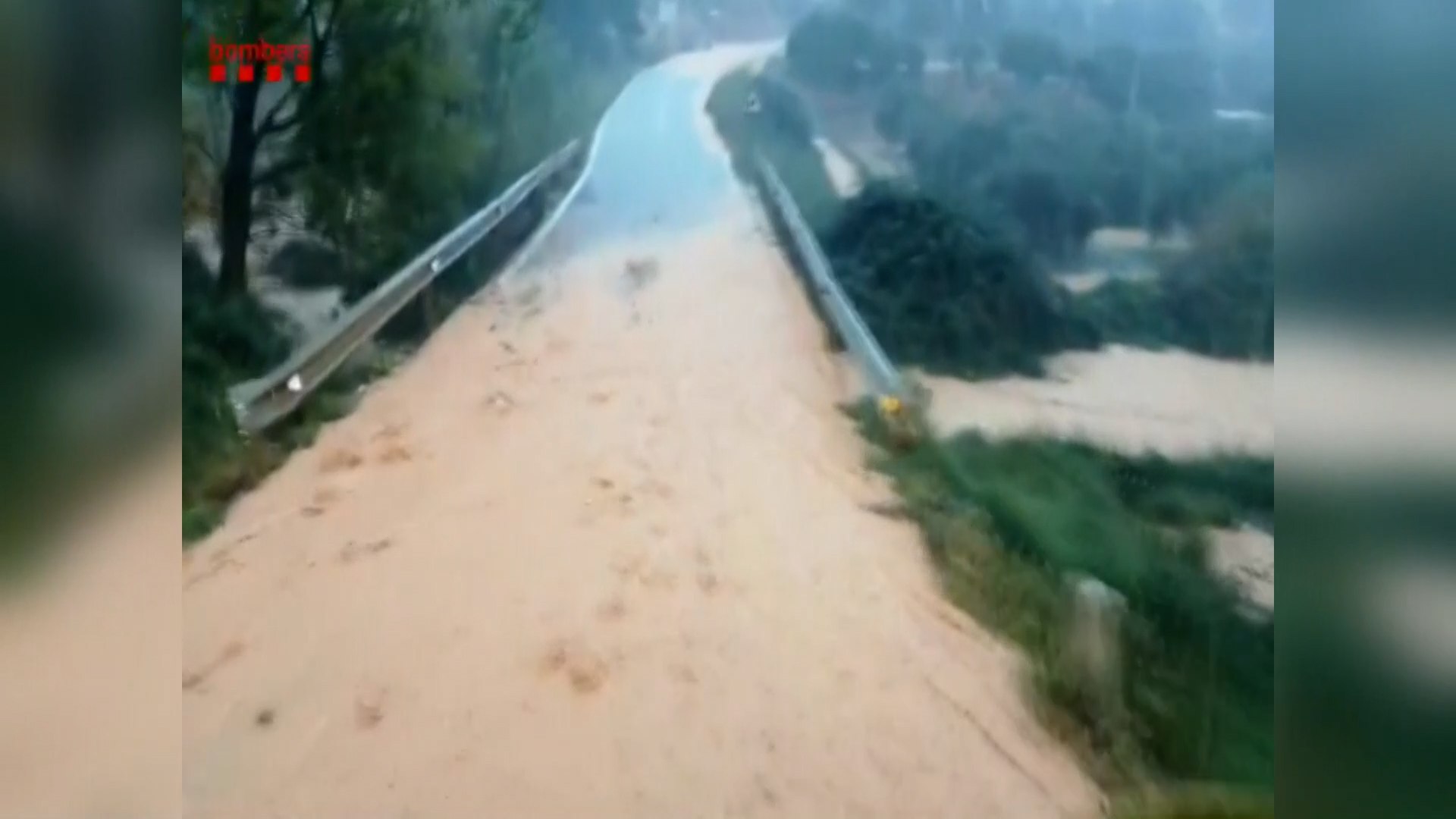 Catalua enva una alerta para no circular en zonas inundables de las Tierras del Ebro (Tarragona)