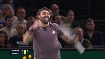 Rolet Paris Masters : Mannarino s'incline face à Thompson après un début difficile 🎾