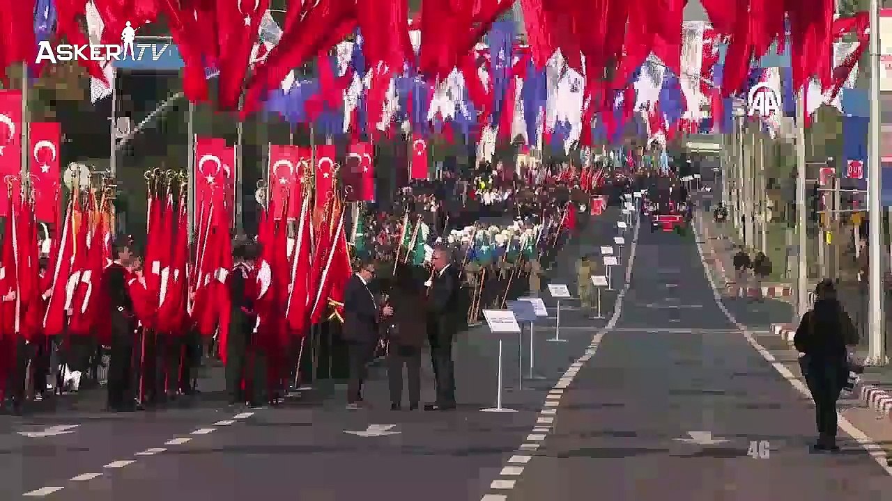 29 Ekim Cumhuriyet Bayramı Kutlama Töreni ve Tören Geçişi İstanbul 2024