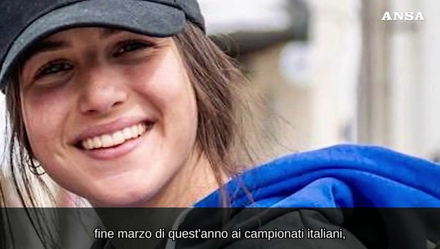 Coni in lutto per la morte della giovane azzurra Matilde Lorenzi
