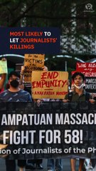 Philippines is top 9 in impunity ranking of countries for journalist killings 