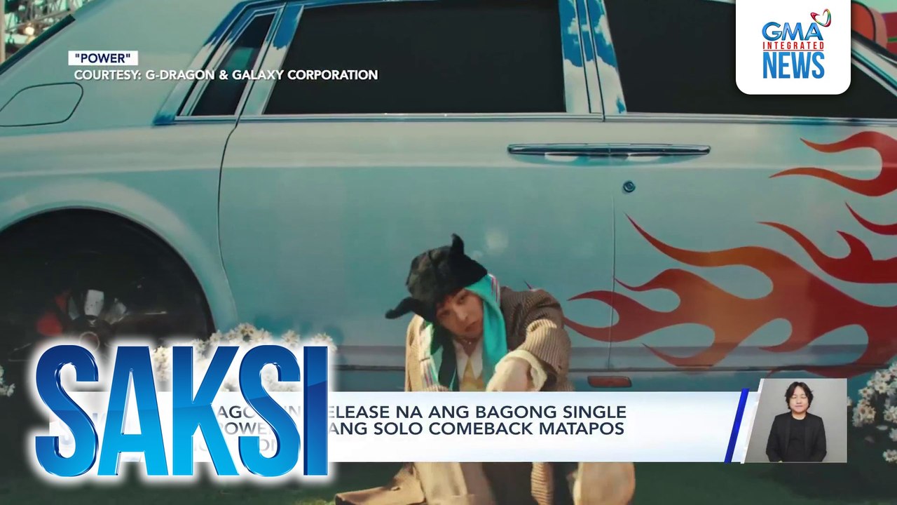 G-Dragon, ini-release na ang bagong single na "Power"; unang solo comeback matapos ang 7 taon | Saksi