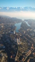 LA PLUS ÉPOUSTOUFLANTE vue du ciel du Thun Castle