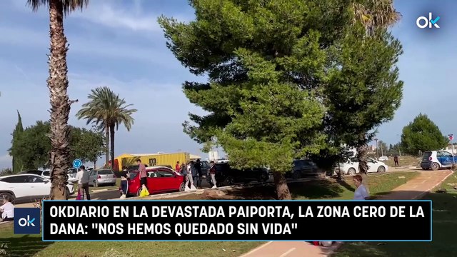 OKDIARIO en la devastada Paiporta, la zona cero de la DANA: Nos hemos quedado sin vida