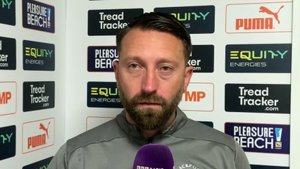 Blackpool defender nearing a return to action