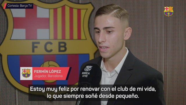 Fermín renueva con el FC Barcelona hasta 2029