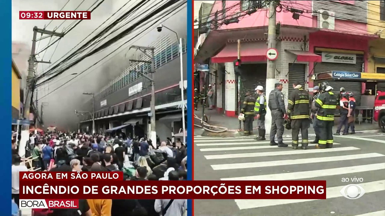 Shopping que pegou fogo no Brás está no nome da...