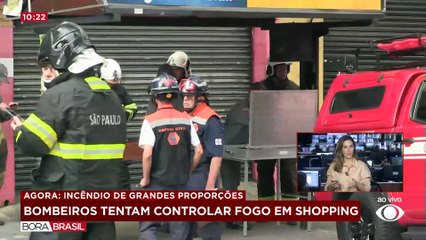 Auto de Vistoria de shopping atingido por incêndio no Brás está vencido