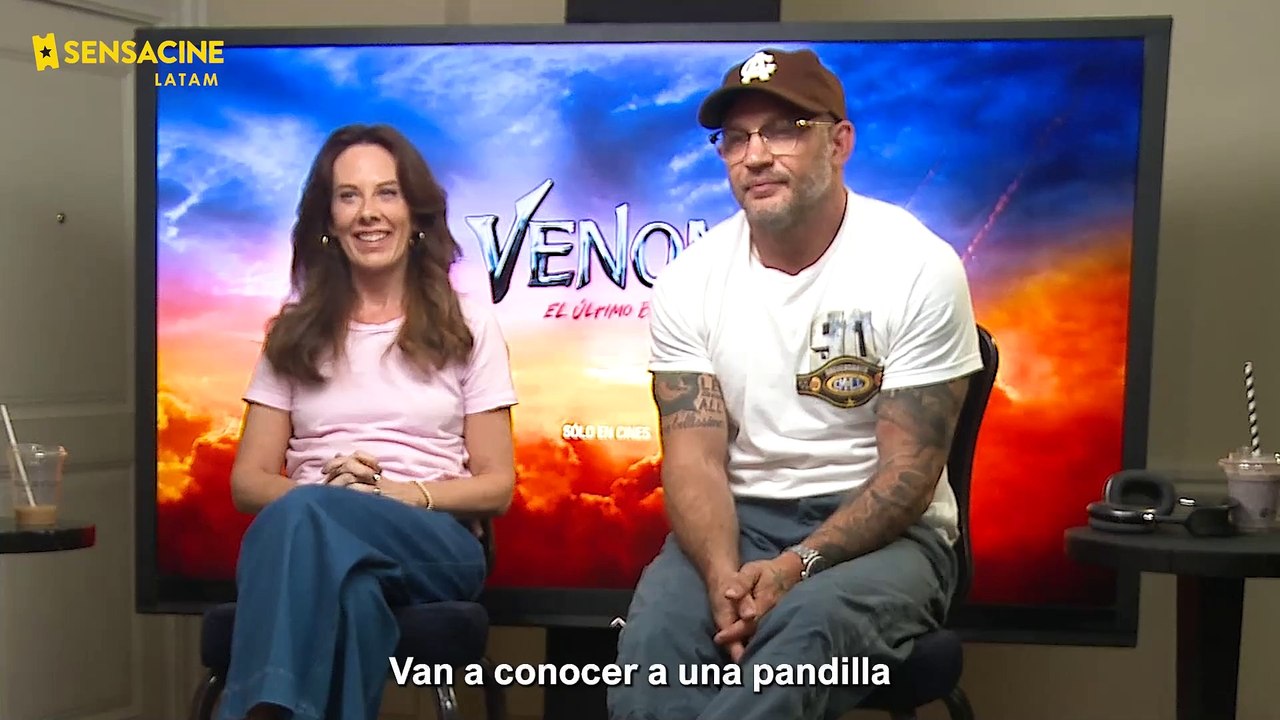 'Venom: El Último Baile' - Entrevista con Tom Hardy y perritos