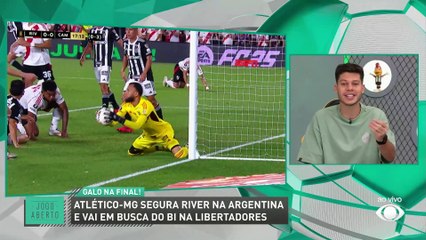 Debate Jogo Aberto: Comentaristas debatem lances polêmicos de River x Atlético e atuação do Galo
