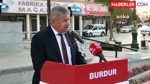 CHP Burdur İl Başkanlığı'ndan Ahmet Özer'in Tutuklanmasına Tepki