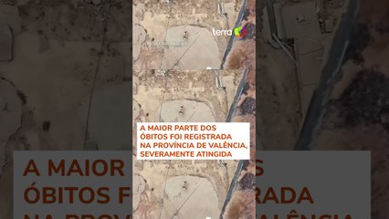 Sobe para 155 o número de mortos em ‘pior enchente do século’ na Espanha #shorts