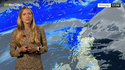 Met Office Thursday Morning Weather Forecast 31/10/24