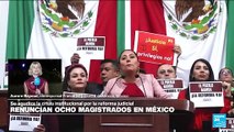 Informe desde Ciudad de México: renuncian ocho jueces como protesta por reforma judicial