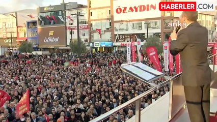CHP'den Kayyuma Tepki Mitingi... Özgür Özel'den Cumhurbaşkanı Erdoğan'a: "Esenyurt Meydan Sana Sesleniyor, 'Hükümet İstifa' Diyorlar.