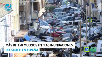 Más de 150 muertos en "las inundaciones del siglo" en España