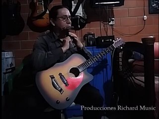 Blues Electroacustico en E / Guitarra y Armonica