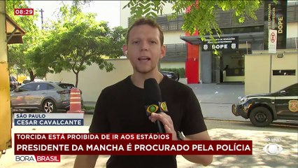 Presidente da Mancha Verde têm prisão decretada após emboscada com torcedores do Cruzeiro