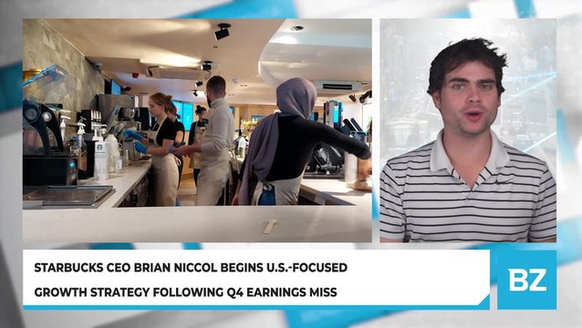 Starbucks CEO Brian Niccol Begins U.S.-Focused Growth Strategy Following Q4 Earnings Miss