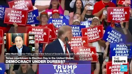 Democracy under duress? Tense countdown to US Election Day