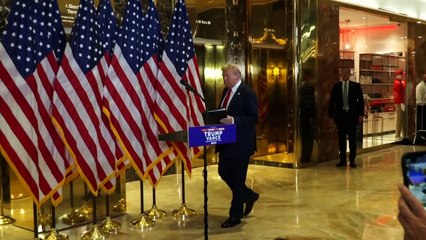 A corrida de Trump rumo à vitória ou uma longa queda