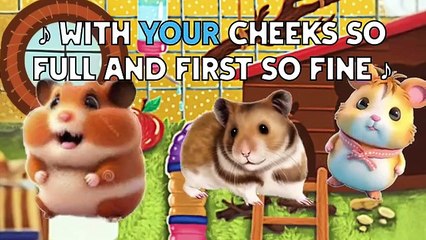 Cute Hamster Songs For Kids | Hamster Rhymes For Babies | Popular Rhymes #kidsshorts #education