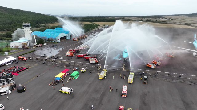 제주, 섬 지역 역대 최대 재난 훈련...전국 소방력 동원 훈련 / YTN