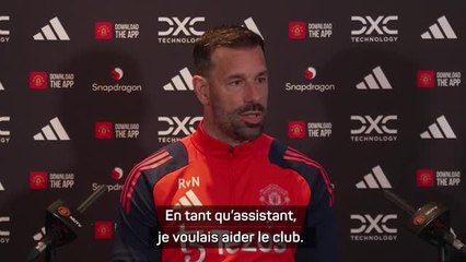 Man. United - Ruud van Nistelrooy : "Je suis là pour aider le club"