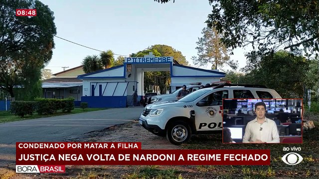 Justiça de SP nega volta de Alexandre Nardoni ao regime fechado