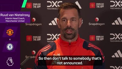 'Is he already announced?' - Van Nistelrooy hasn't spoken to Amorim