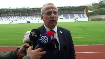 Sinop Şehir Stadyumu yüzde 99 hazır