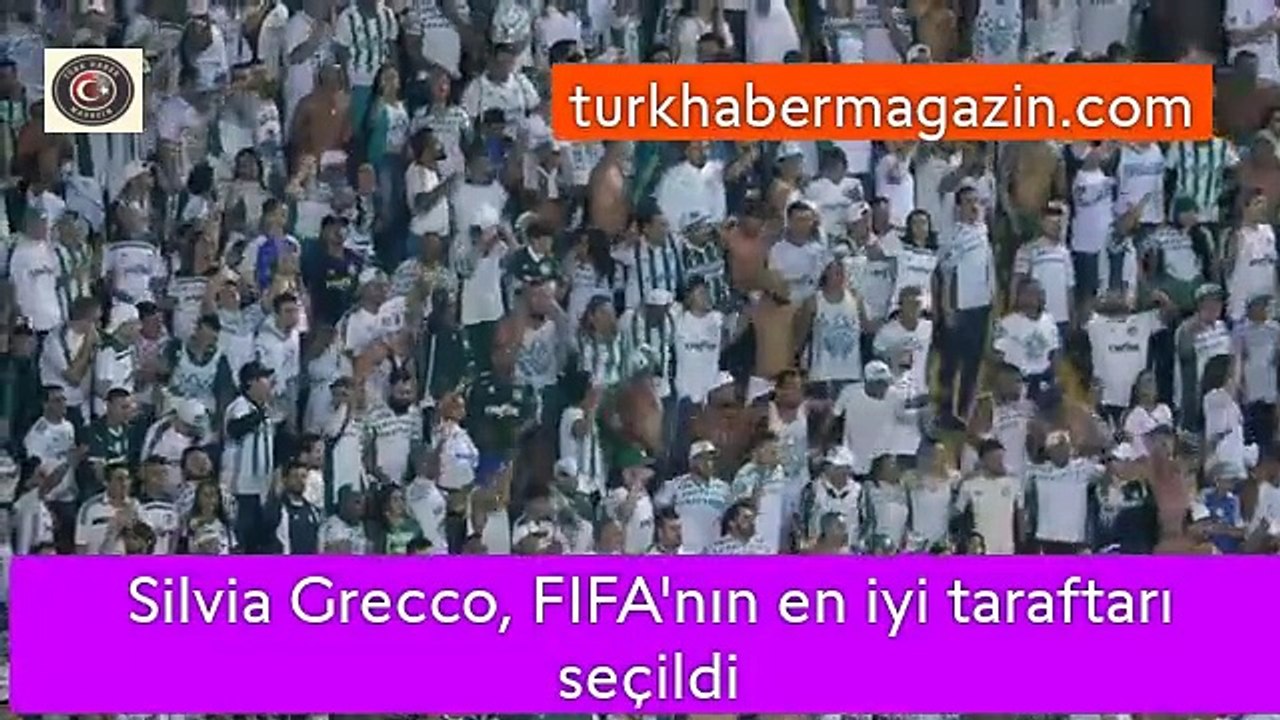 Silvia Grecco, FIFA’nın en iyi taraftarı seçildi