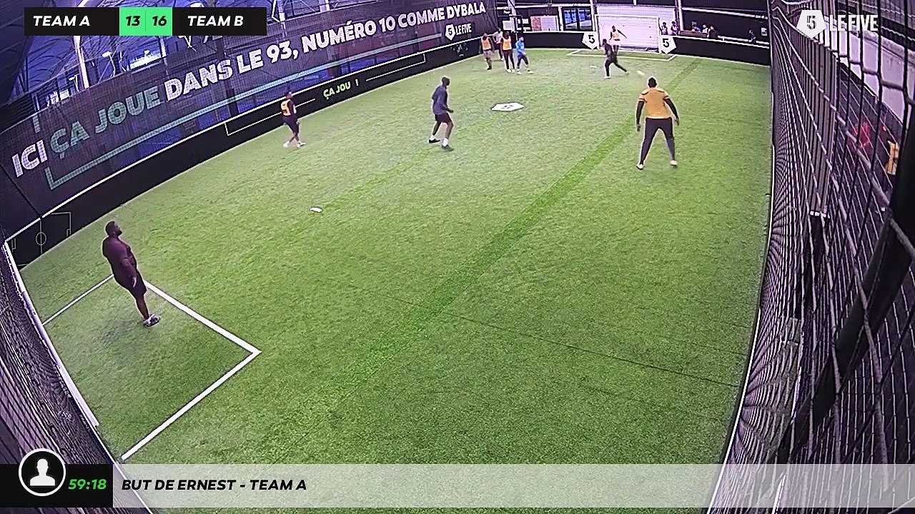 But de Ernest - Team A