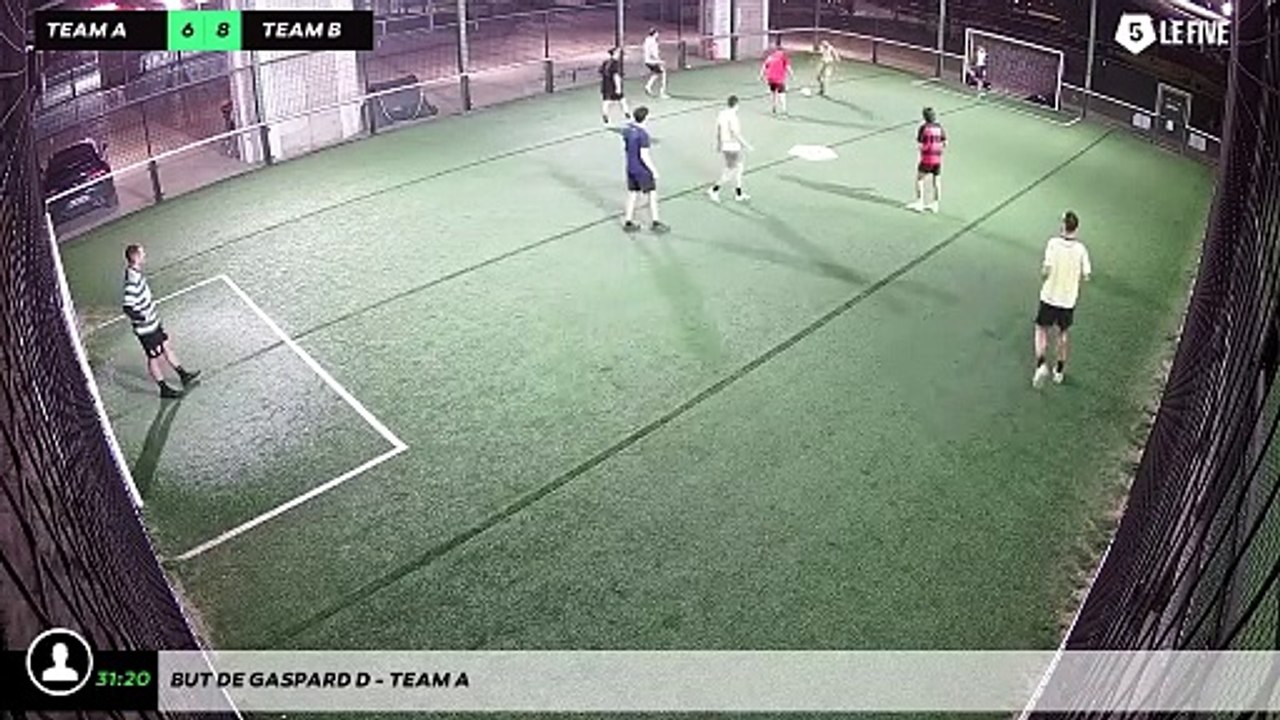 But de Gaspard D - Team A