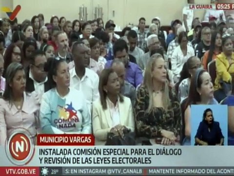 Movimientos sociales y políticos del estado La Guaira evalúan reforma de leyes electorales